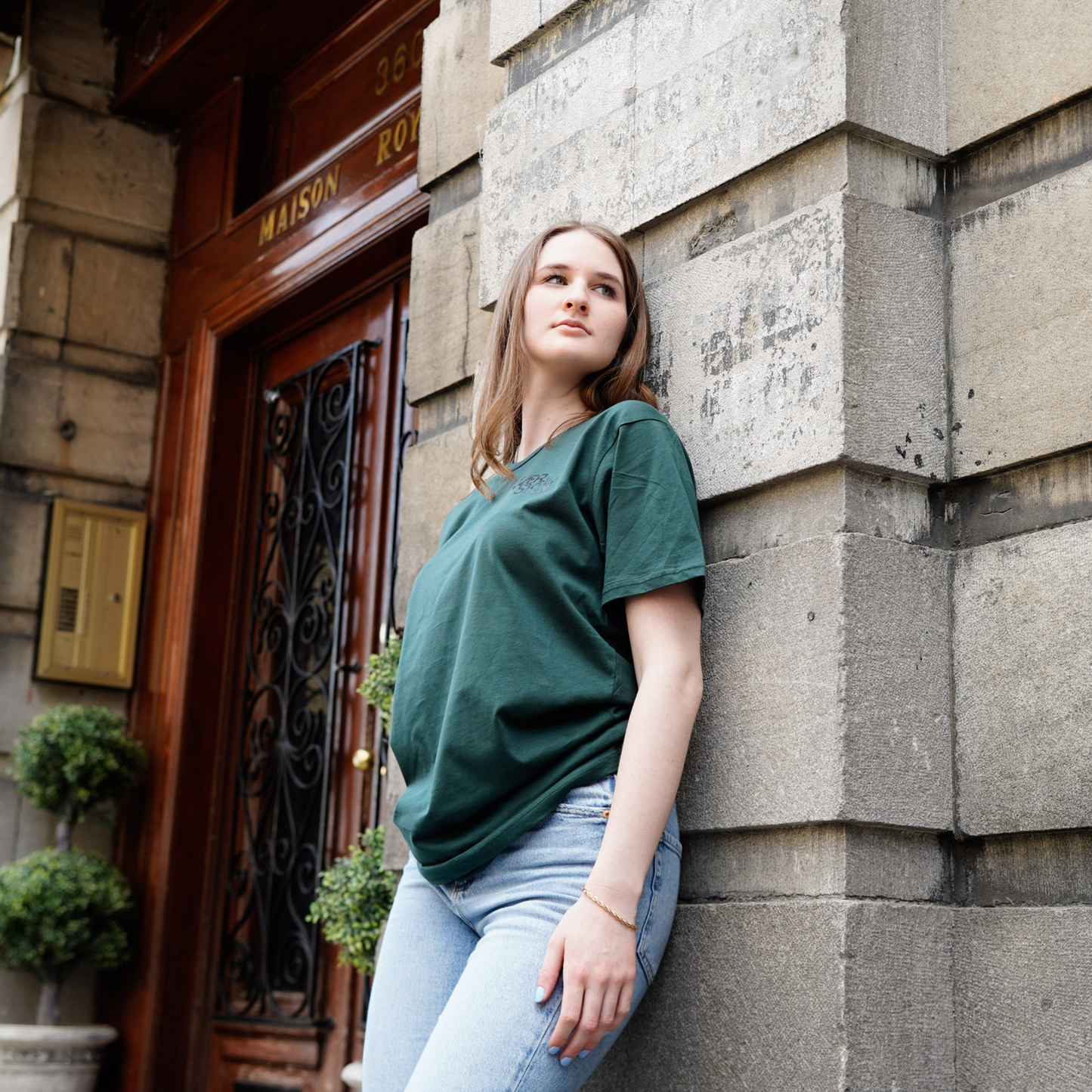 T-SHIRT VERT FORÊT