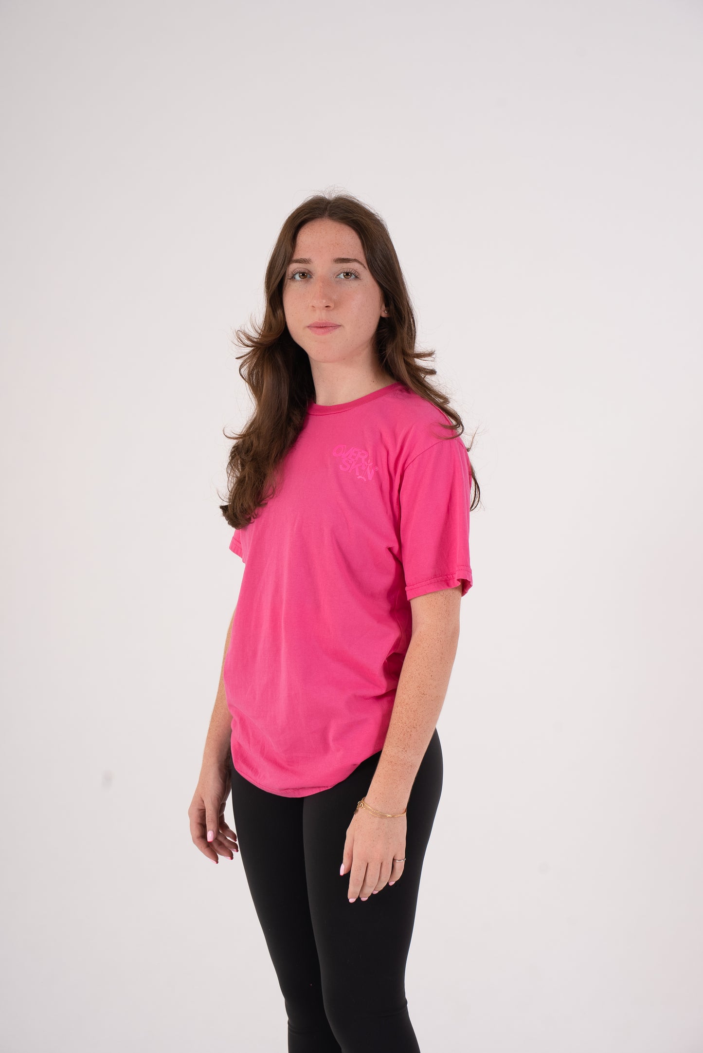 T-SHIRT ROSE VIF