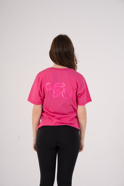 T-SHIRT ROSE VIF